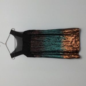 Flapper style sequin dress
